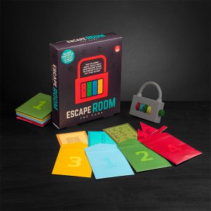 ESC Welt Wooden Secret Lock Box 3D Puzzle Game - Creative Gift Box for Money, Vouchers, Gift Cards - 3-in-1 Wooden Box Game - Gift Box Riddle Game 